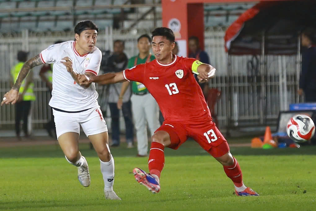 Video Myanmar vs Indonesia (Bang B ASEAN Cup 2024)