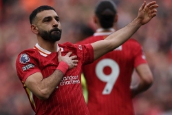 Mohamed Salah tiến thêm bước dài trong cuộc đua Chiếc giày vàng châu Âu