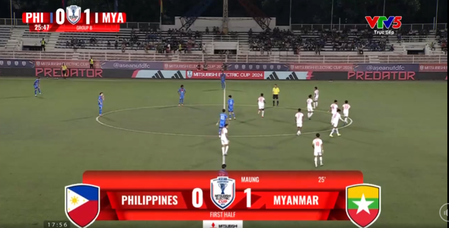 TRỰC TIẾP bóng đá Philippines vs Myanmar (0-1): Siêu phẩm đá phạt - Ảnh 3.