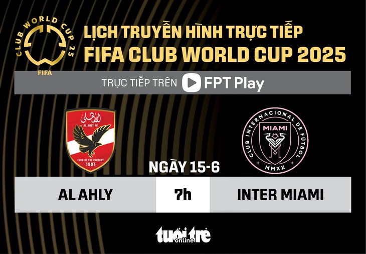 Lịch trực tiếp trận khai mạc FIFA Club World Cup 2025: Xem Messi, Suarez thi đấu - Ảnh 1.