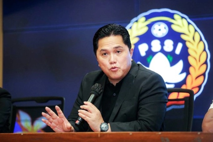 Chủ tịch PSSI - Erick Thohir cho rằng Việt Nam đã thắng may mắn Indonesia