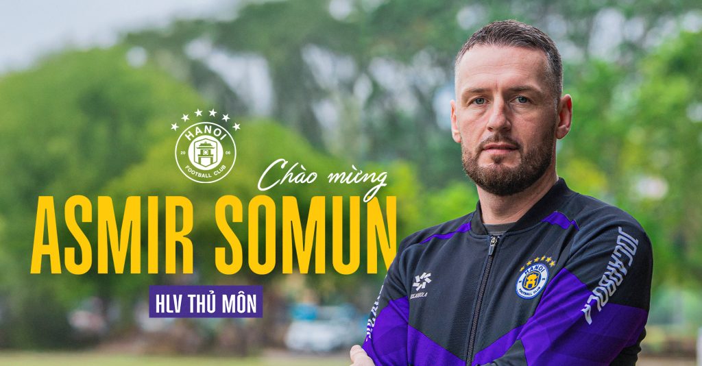 CLB Ha Noi ra mat HLV thu mon Asmir Somun