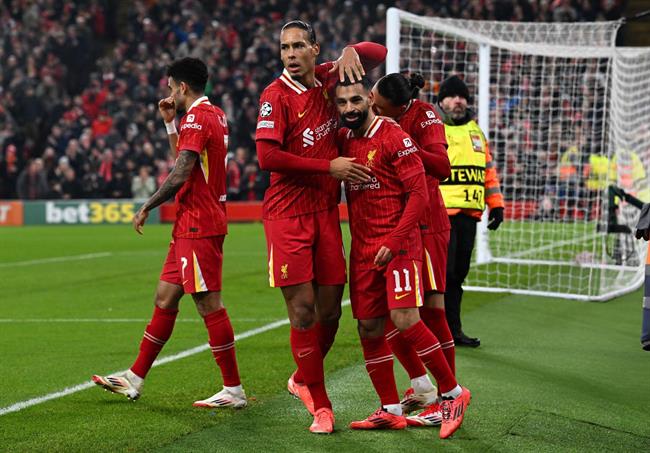 Cột mốc mới của Mo Salah trong màu áo Liverpool 1