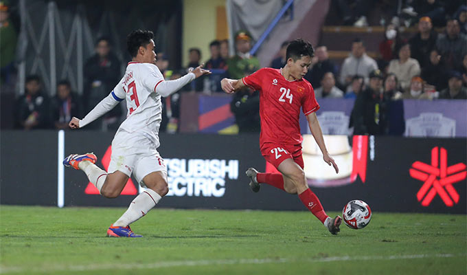 Chiến thắng quan trọng trước Indonesia giúp ĐT Việt Nam cải thiện được vị trí trên BXH FIFA - Ảnh: Đức Cường