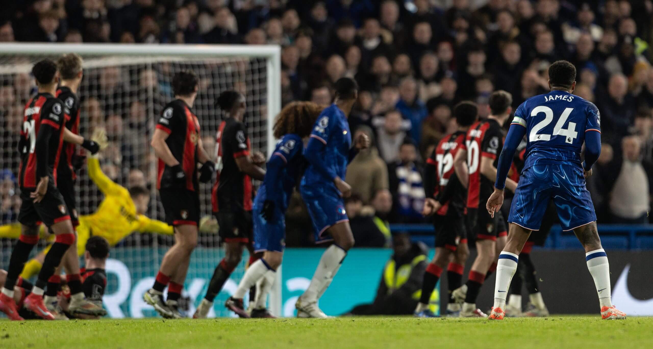 James đã ghi bàn thắng đầu tiên tại Premier League kể từ tháng 8/2022 để đem về trận hòa cho Chelsea