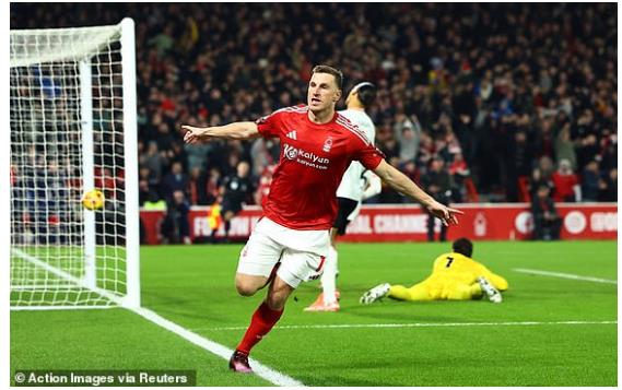 Không thể khuất phục Nottingham, Liverpool hòa trận thứ 2 liên tiếp ở Premier League 3
